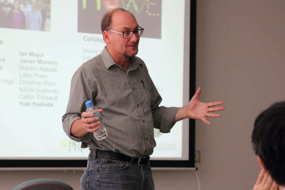 Prof. Gregg A Howe seminar photo