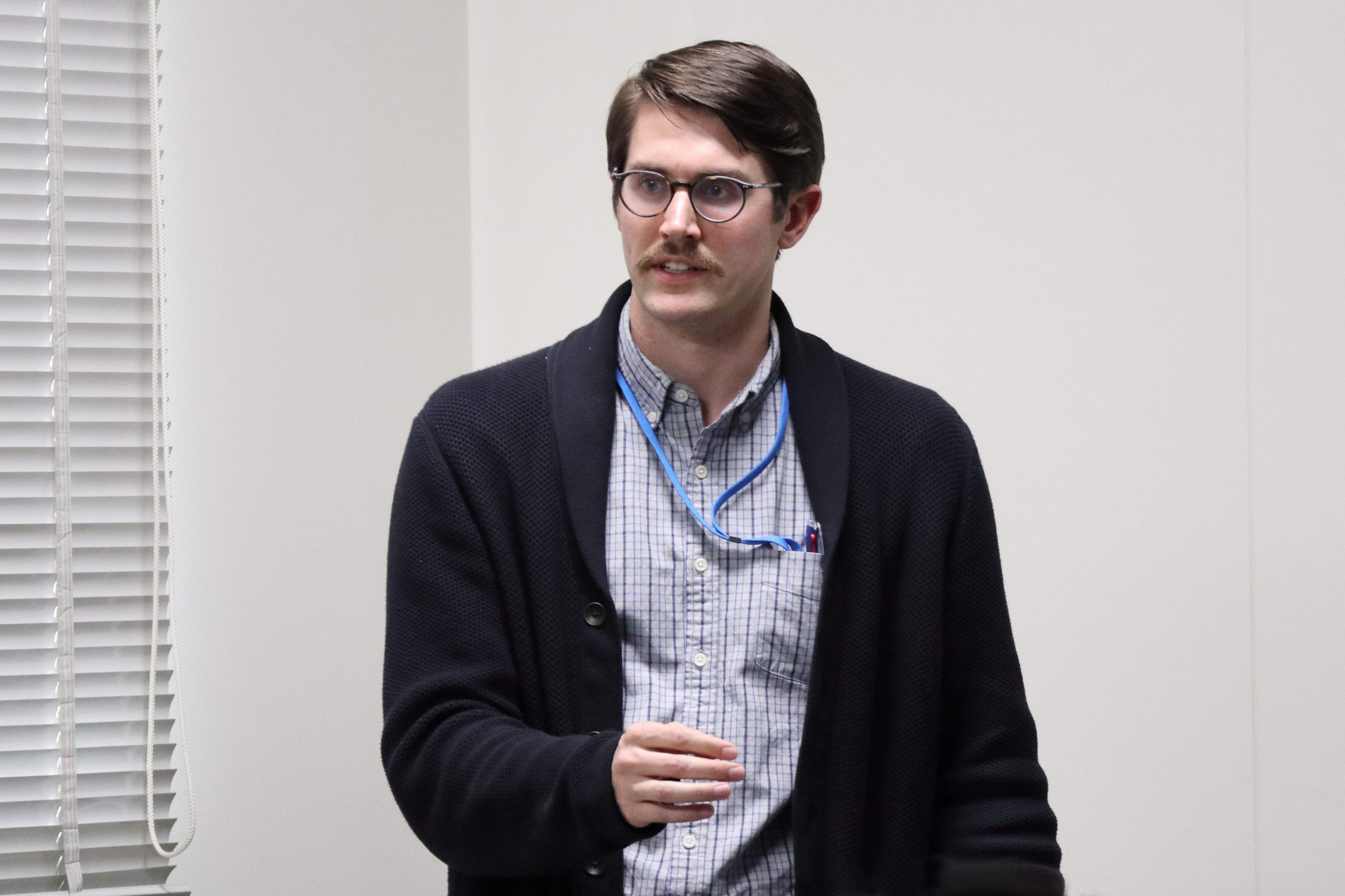 Seminar photo of Dr.Nicholas Parrish