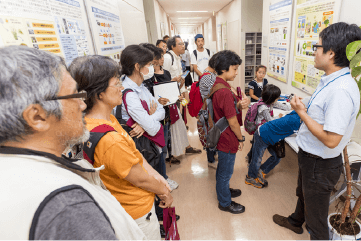 バイオマスからのものづくりツアーのイベント写真